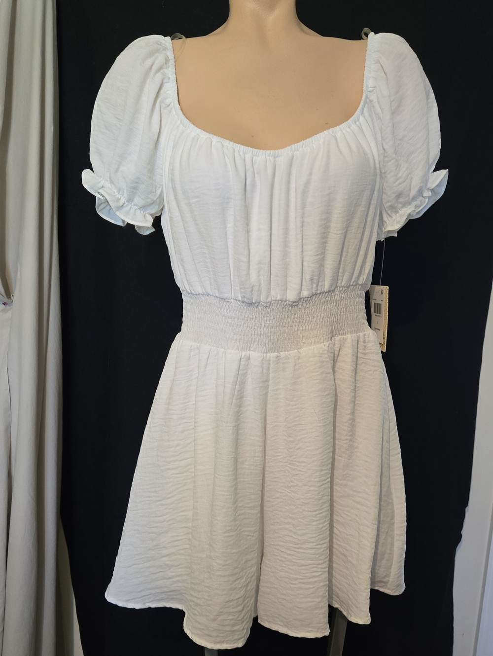 BeBop Boho Creamy White Romper, New
